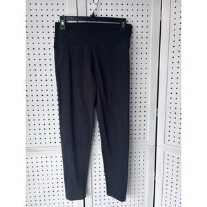 Aerie Leggings Cotton Blend Women's Lg Black Hi Rise